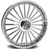 FTD Customs Chrome Harley Davidson 21 inch Fat Front Motorcycle Wheels Capone