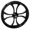 FTD Customs Harley Davidson 23 inch Black Contrast Fat Front Wheel Maltese