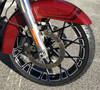 Black Contrast Indian Challenger Wheels - Prodigy