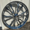Harley Davidson FTD Customs Chrome Wide Tire Front Wheels Exile