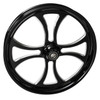 21 inch Black Contrast Cut Street Glide Wheels Maltese