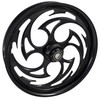 FTD Customs Black Harley Davidson 26 Fat Front Wheels Predator