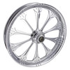 FTD Customs Chrome Harley Davidson 26 Fat Front Wheels Warlock