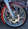 FTD Customs Chrome Harley Davidson Motorcycle Wheel Dillinger