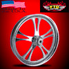 FTD Customs Chrome Harley Davidson Trike and Freewheeler Wheels - Maverick