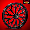 Fuzion Black Street Glide Wheels