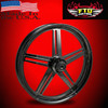 Black Chrome Road Glide Wheels
