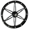 Black Contrast Road King Wheels 6ix Shooter