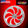 Harley Davidson Road Glide Wheels Chrome Slasher