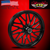 Harley Davidson Black Street Glide Wheels - Mission