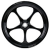 Black Contrast Dragster Front Wheels - 5 Blade