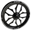 Black Contrast Dragster Front Wheels - Thrasher