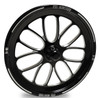 Black Contrast Dragster Front Wheels - Viper