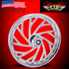 Harley Davidson Chrome Tri Glide and Freewheeler Wheels - Dillinger