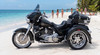 Harley Davidson Chrome Tri Glide and Freewheeler Wheels - Predator
