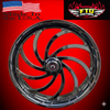 Black Chrome Street Glide  Wheels