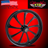 Harley Davidson All Black Road Glide Wheels - Glide
