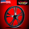 Harley Davidson All Black Road Glide Wheels - Maverick