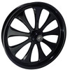 21 inch Black Road King Wheels by FTD Customs Monarch