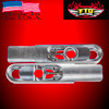 エクステンション（EXTENSION）　RAW Kawasaki Ninja ZX-6R Raw Engraved bolt on Swing arm Extensions