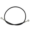 Black 36" Brake line for swingarm extensions