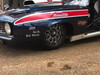 F16 Drag Racing Wheel - FTD Customs black anodized Drag Race Wheel