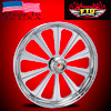 Harley Davidson Chrome Wide Tire Front Wheels - Redemption