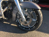 Harley Davidson Black Contrast Wide Tire Front Wheels 6ix Shooter