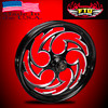 Harley Davidson Black Contrast Wide Tire Front Wheels - Predator