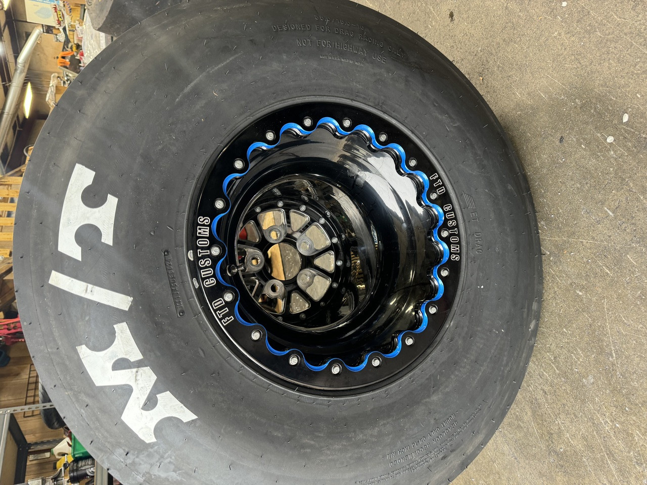 16 x 16 Bead Lock   4" Backspacing