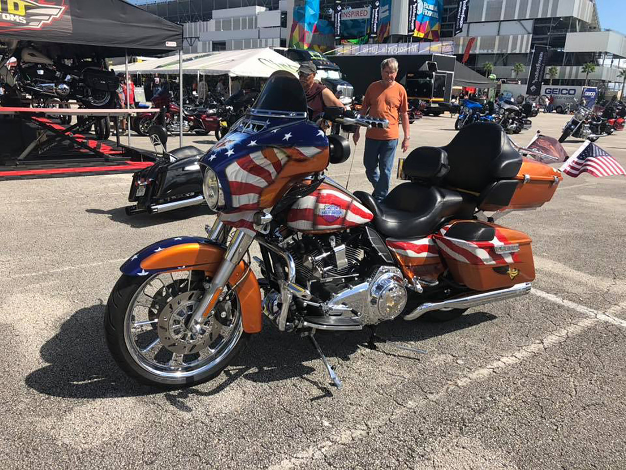 Chrome Street Glide Wheels - Monarch