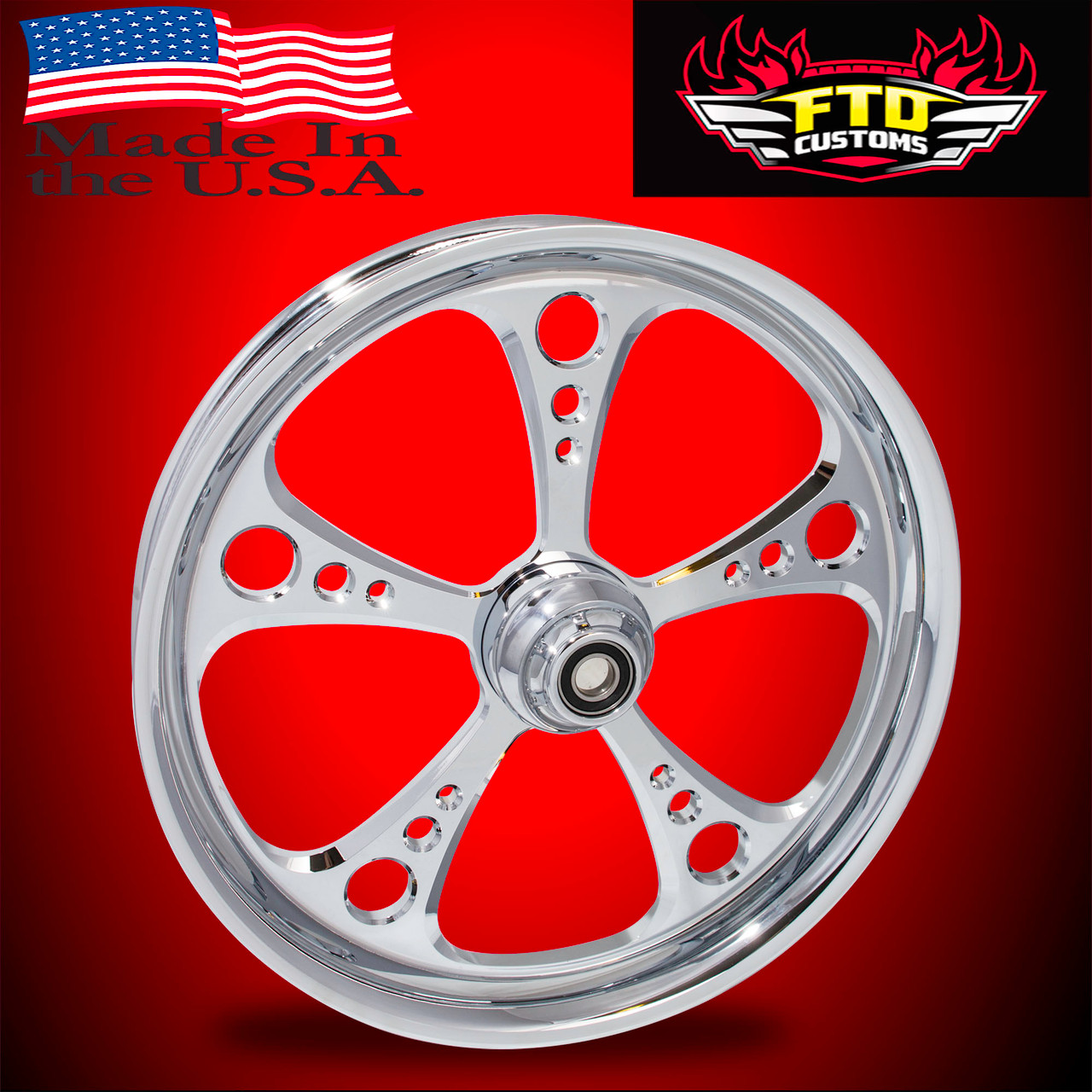 FTD Customs 23 inch Fat Front - 3-Shot