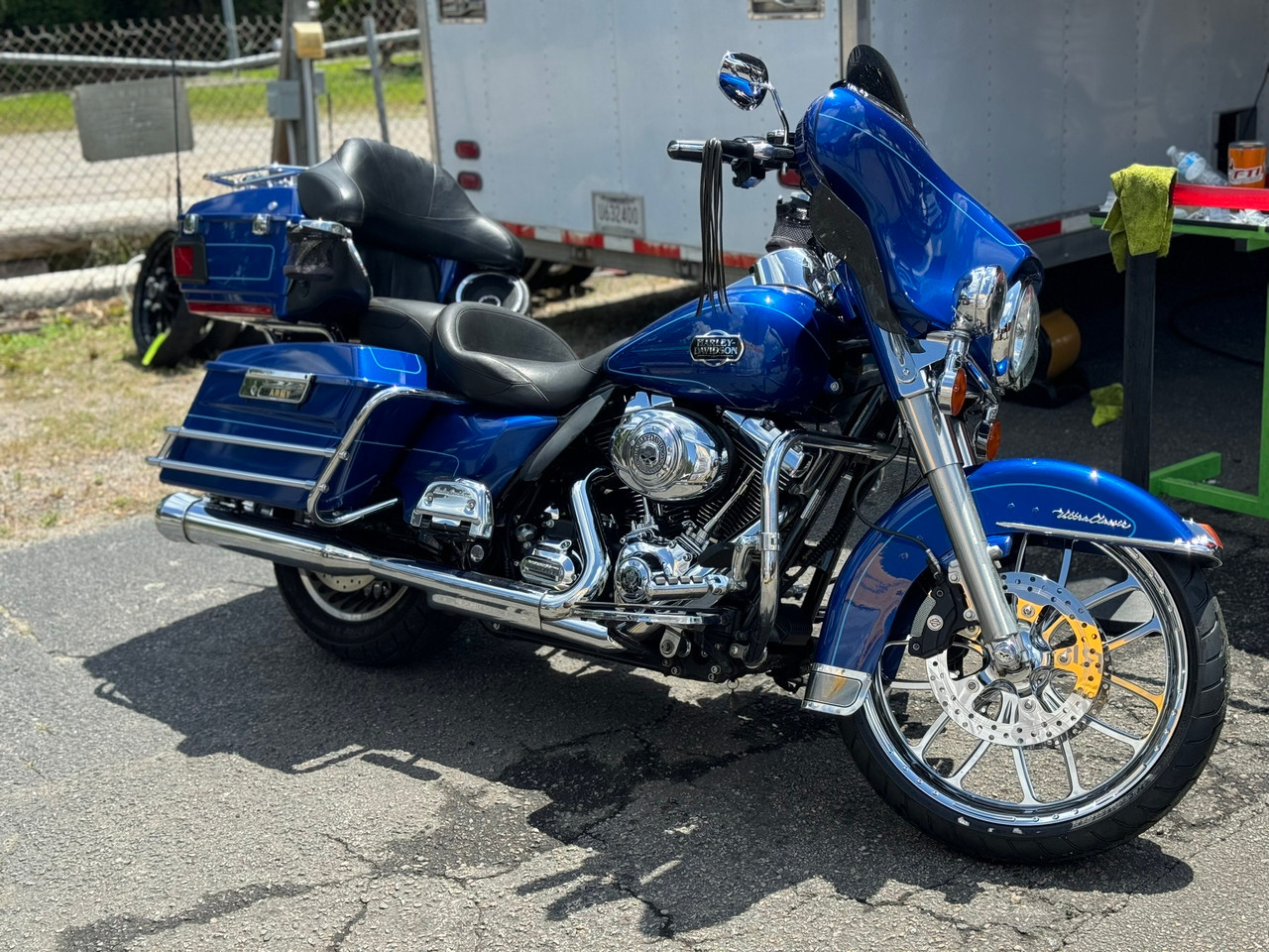 Harley Davidson Chrome Street Glide Motorcycle Wheel - Viper