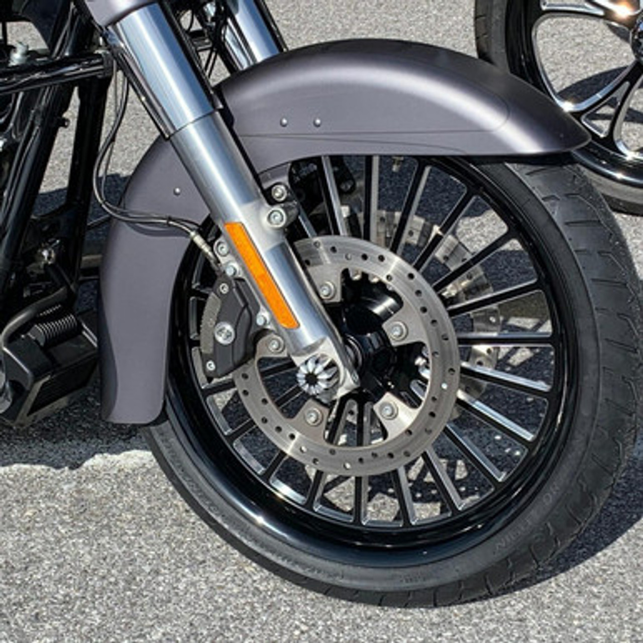 FTD Customs Harley Davison 23 inch Fat Front Wheel Mystic