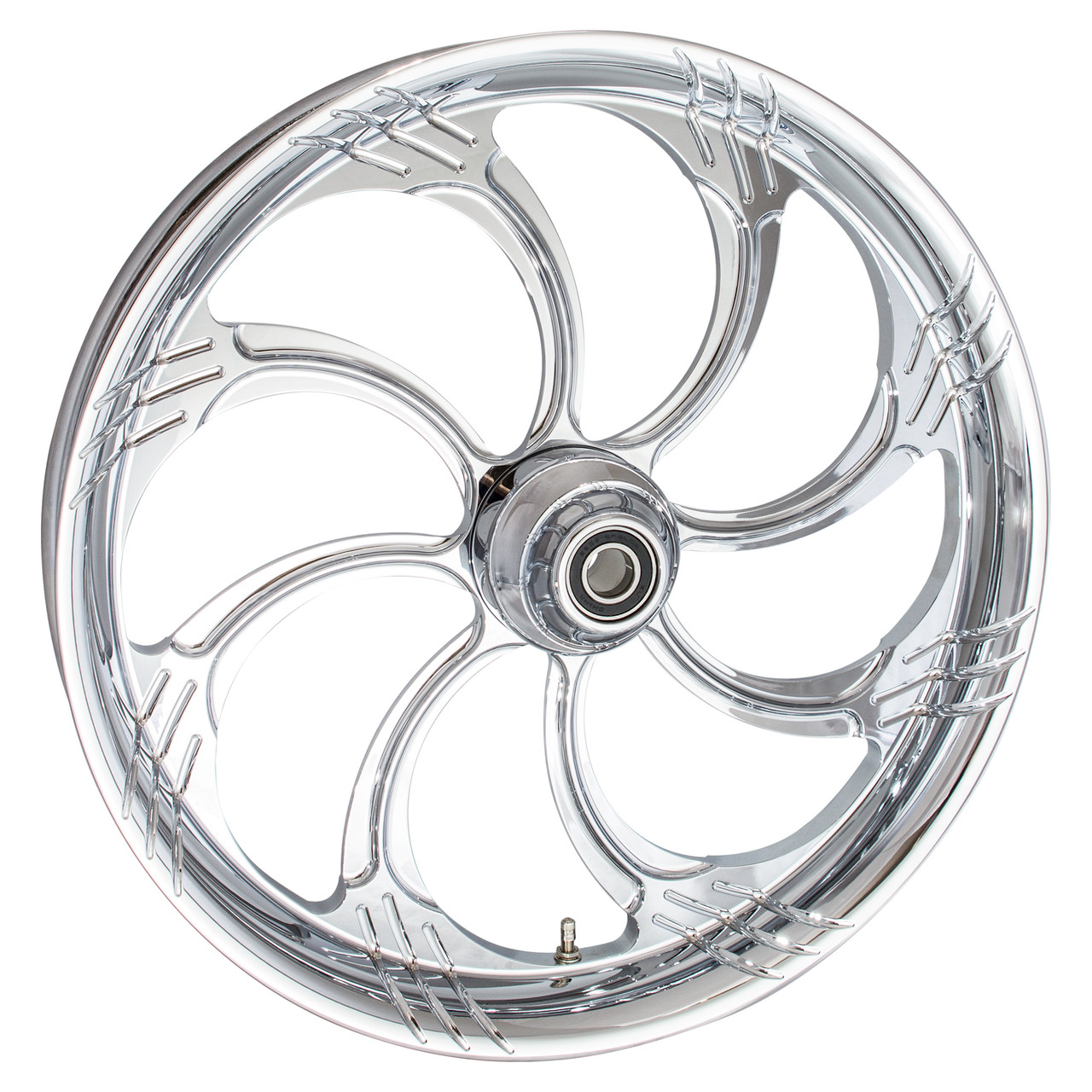 Chrome Indian Challenger Wheels Slasher