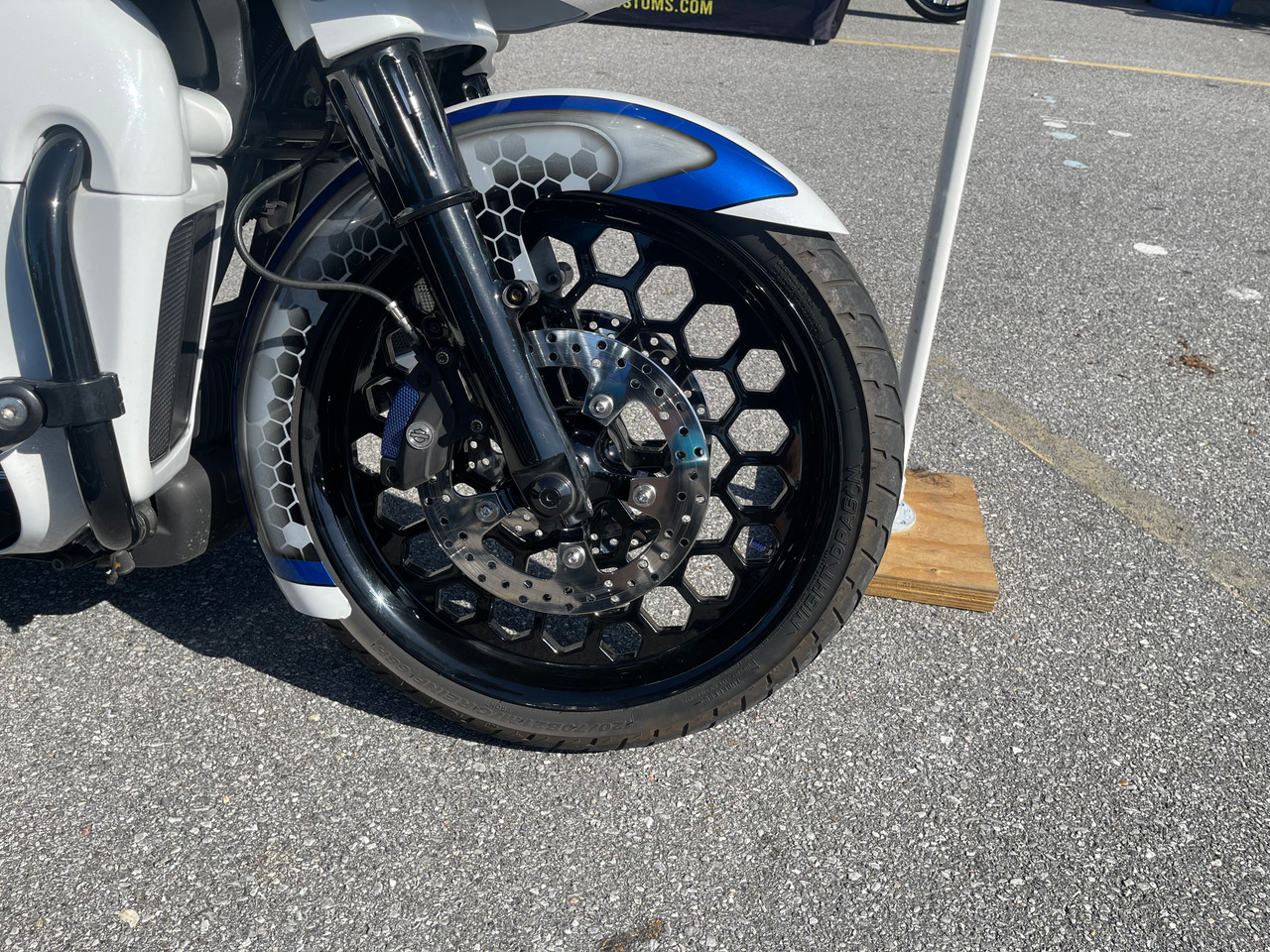 Black Road Glide Wheels Majesty