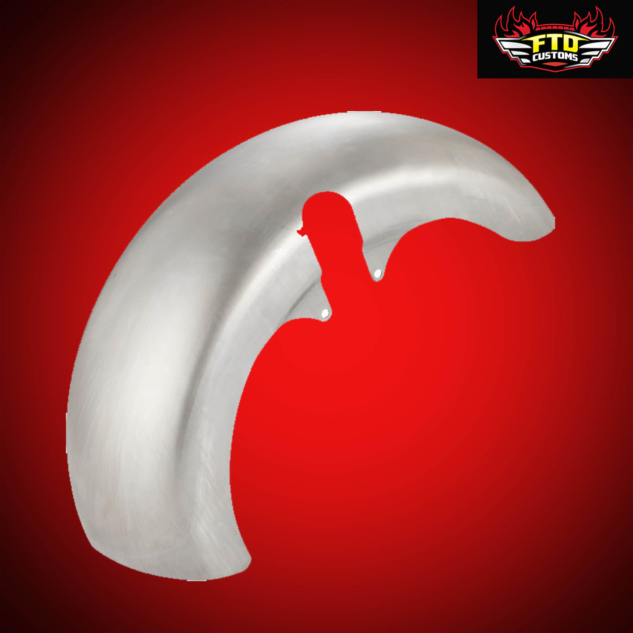 Harley Arlen Ness Fat Front Radial Wrap Fender for 18 x 5 Fat front wheels