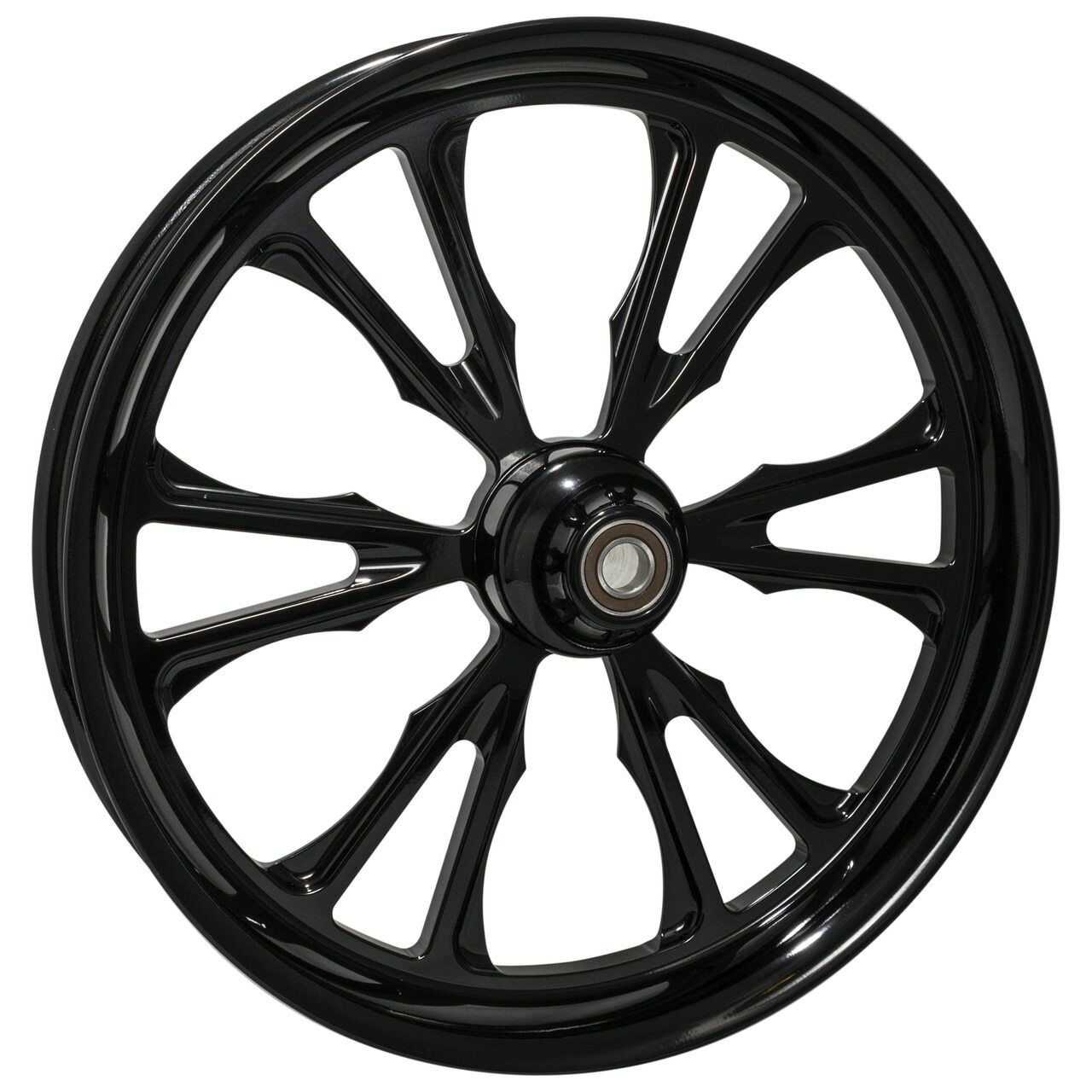 21 inch Black street glide wheels
