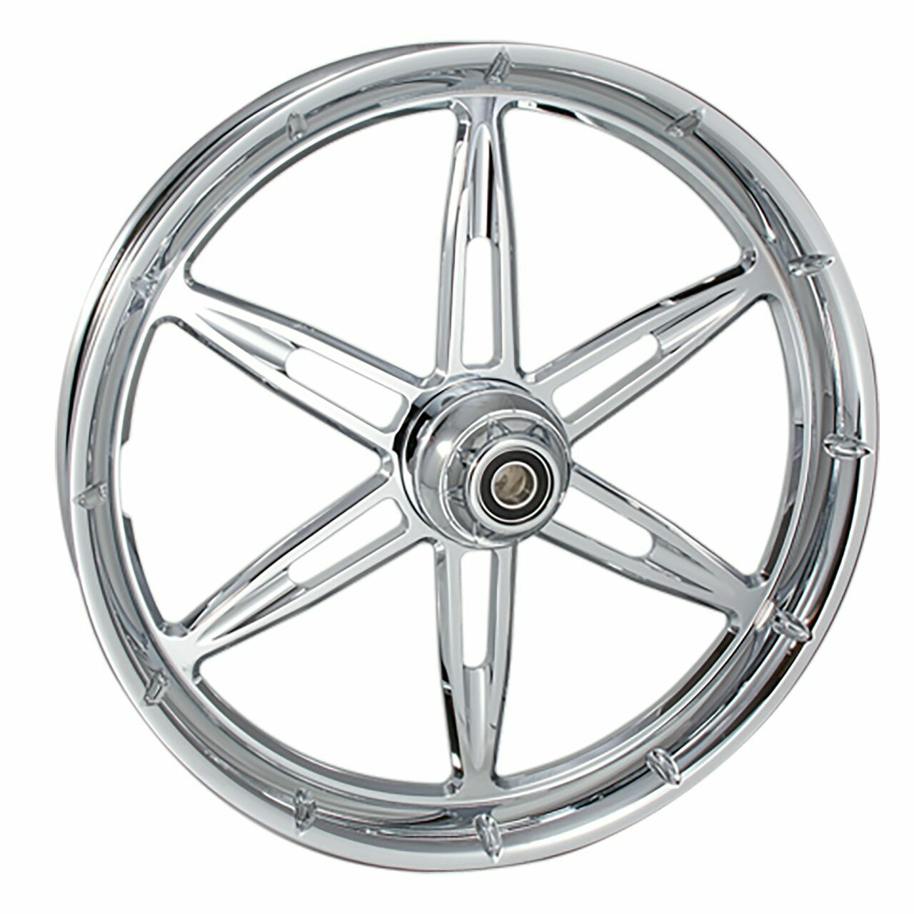 Chrome Road Glide Wheels 6ix Shooter