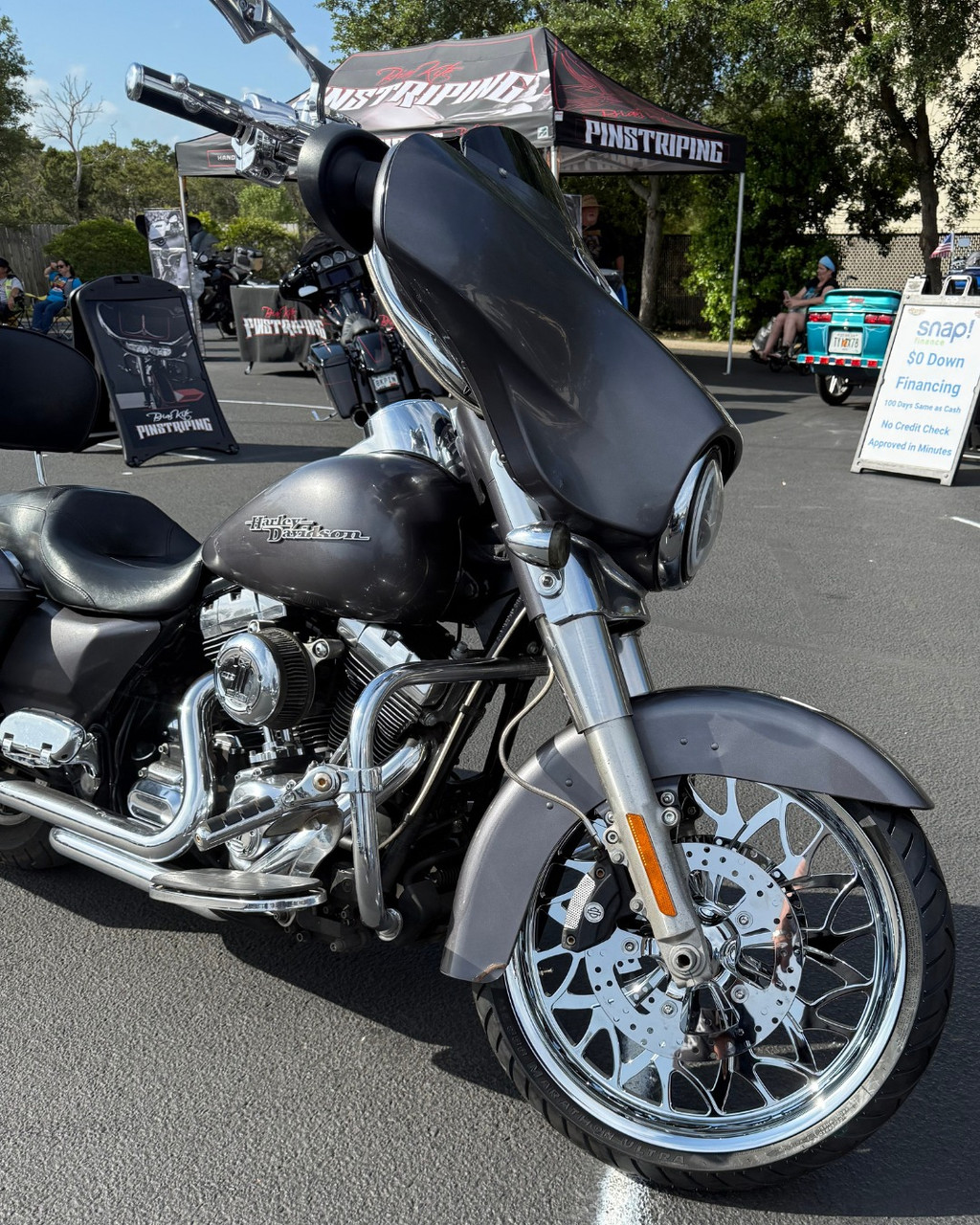 DOCTOR　AIR Harley Davidson Street Glide Wheels - Fuzion