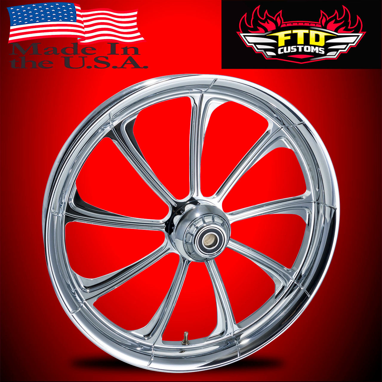 Harley Davidson Road Glide Wheels Chrome PVD - Glide