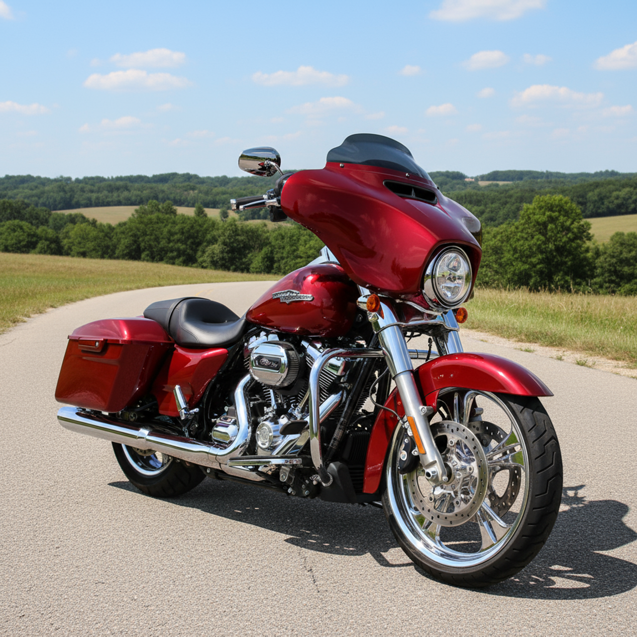 Harley Davidson Road Glide Wheels Chrome PVD - Raptor