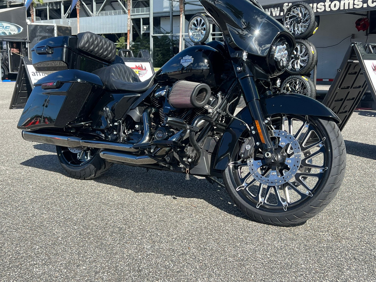 Harley Davidson Road Glide Wheels Black Contrast - Mission