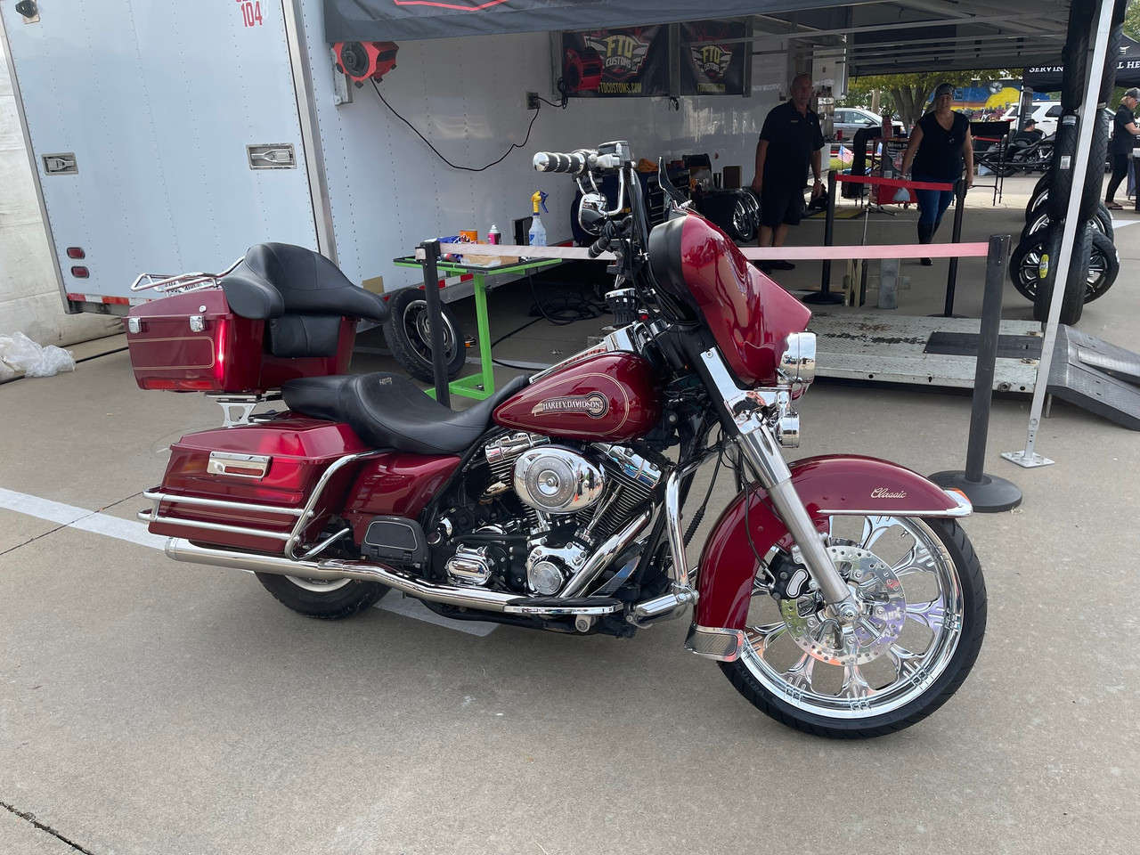 Harley Davidson Road King Wheels Chrome PVD - Warlock