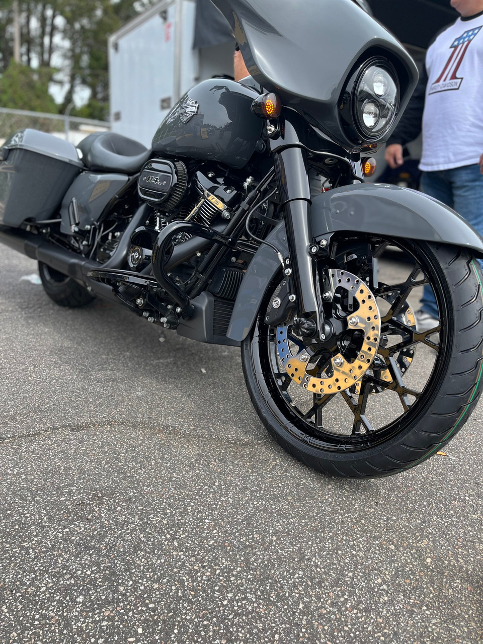 Harley Davidson Road King Wheels All Black - Prodigy