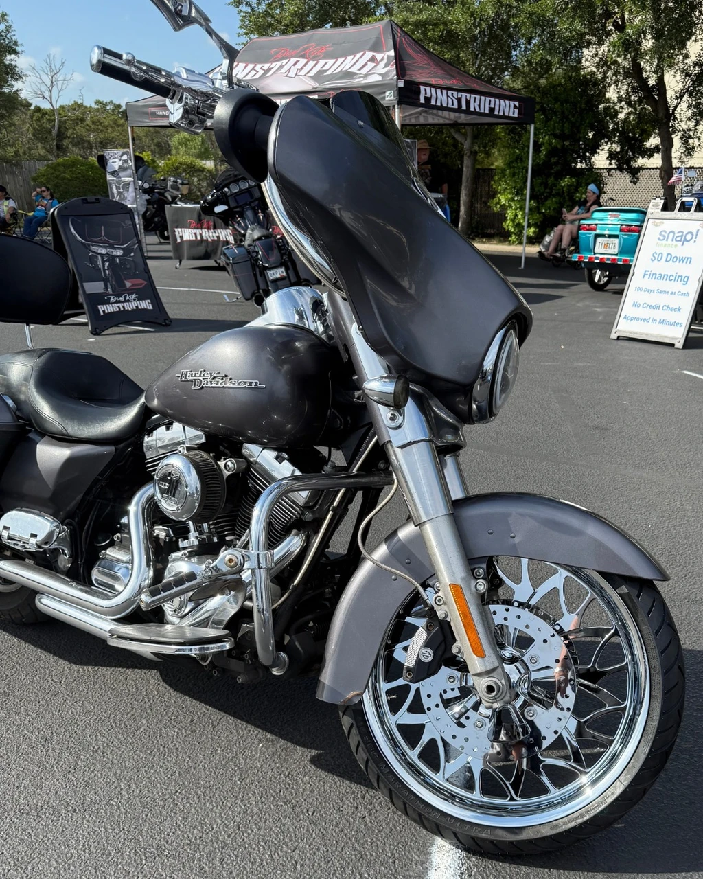 Harley Davidson Ultra Classic Wheels Chrome PVD - Fuzion