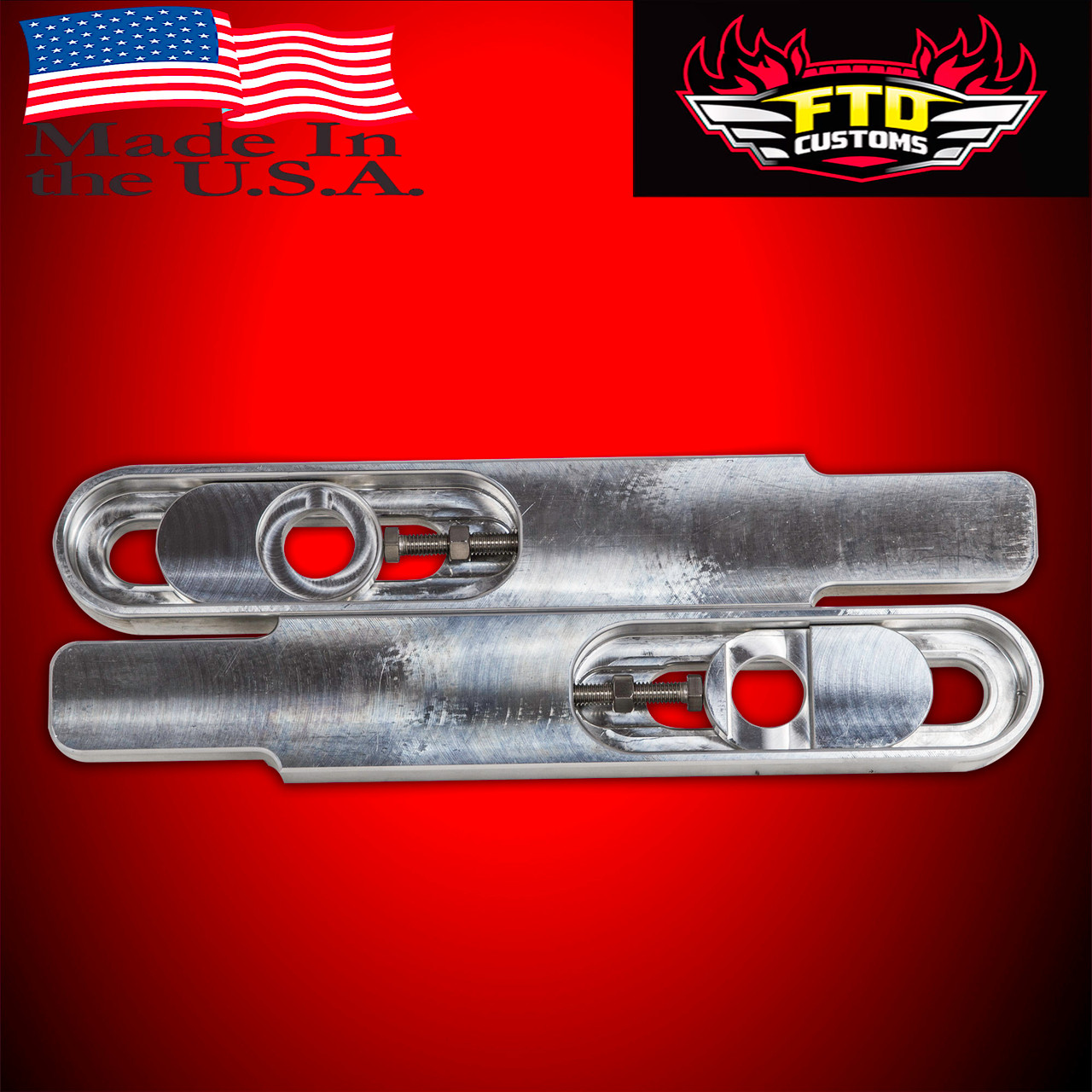 GSXR 600 - 750 Swingarm Extensions - Black Finish - Engraved