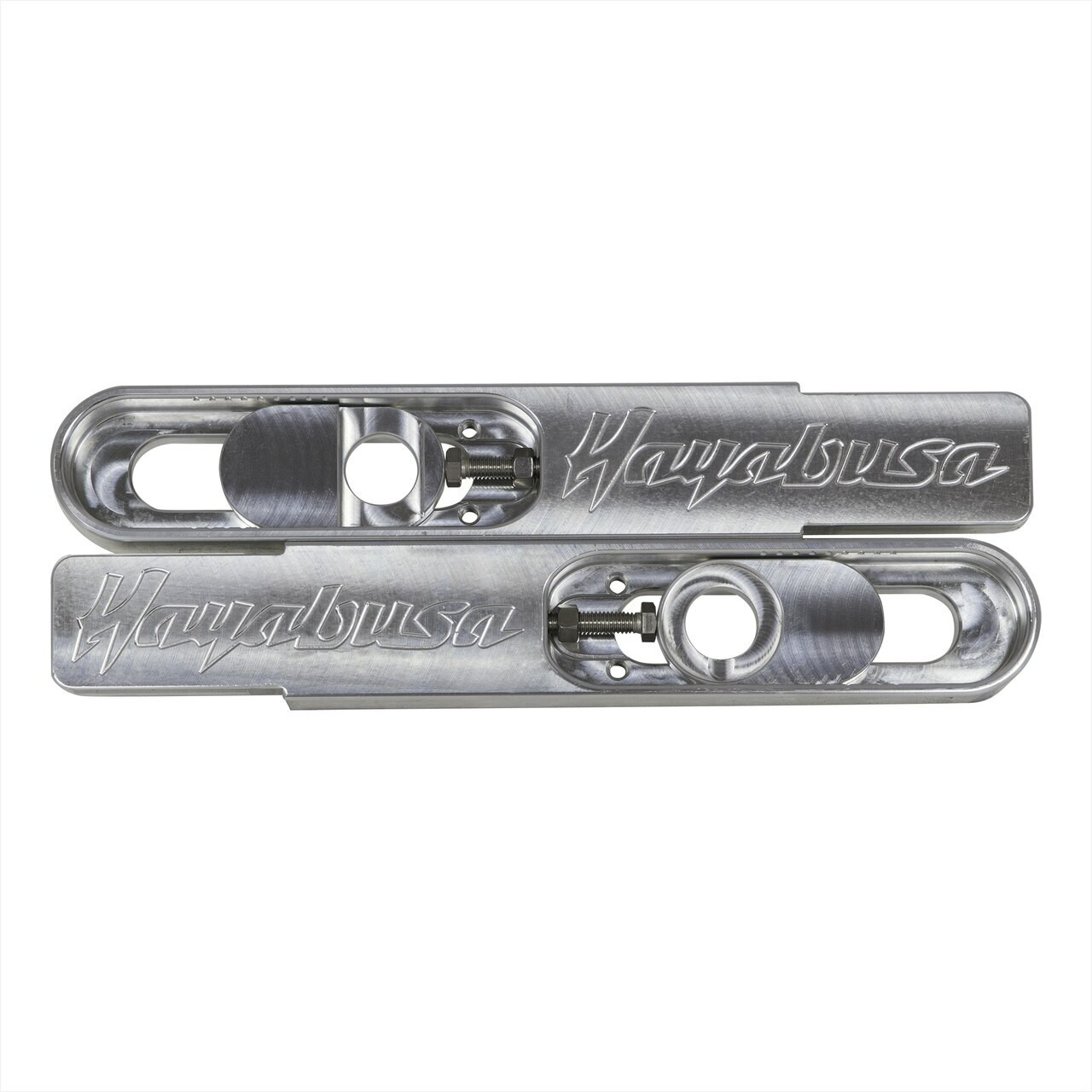 Hayabusa Swingarm Extensions 12 inch Stretch - Black Finish - Engraved