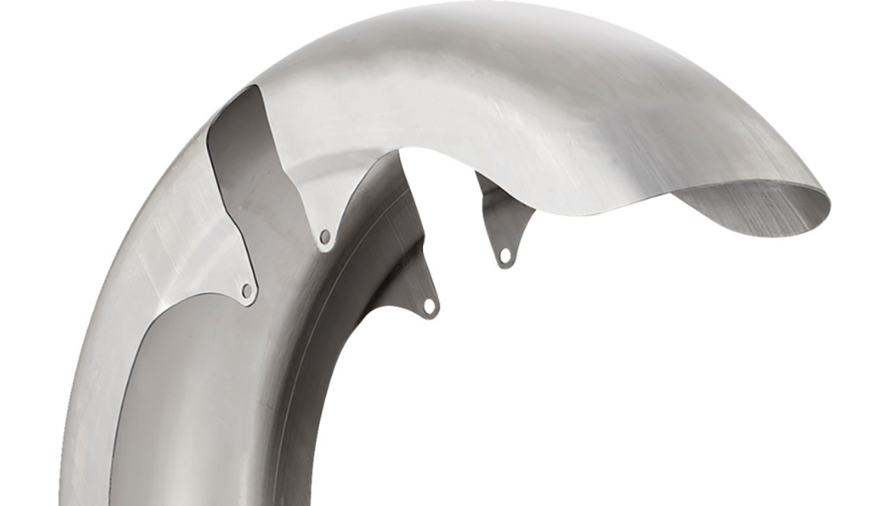 Harley Davidson 18 x 5 Fat Front Wheels Chrome PVD - Slayer