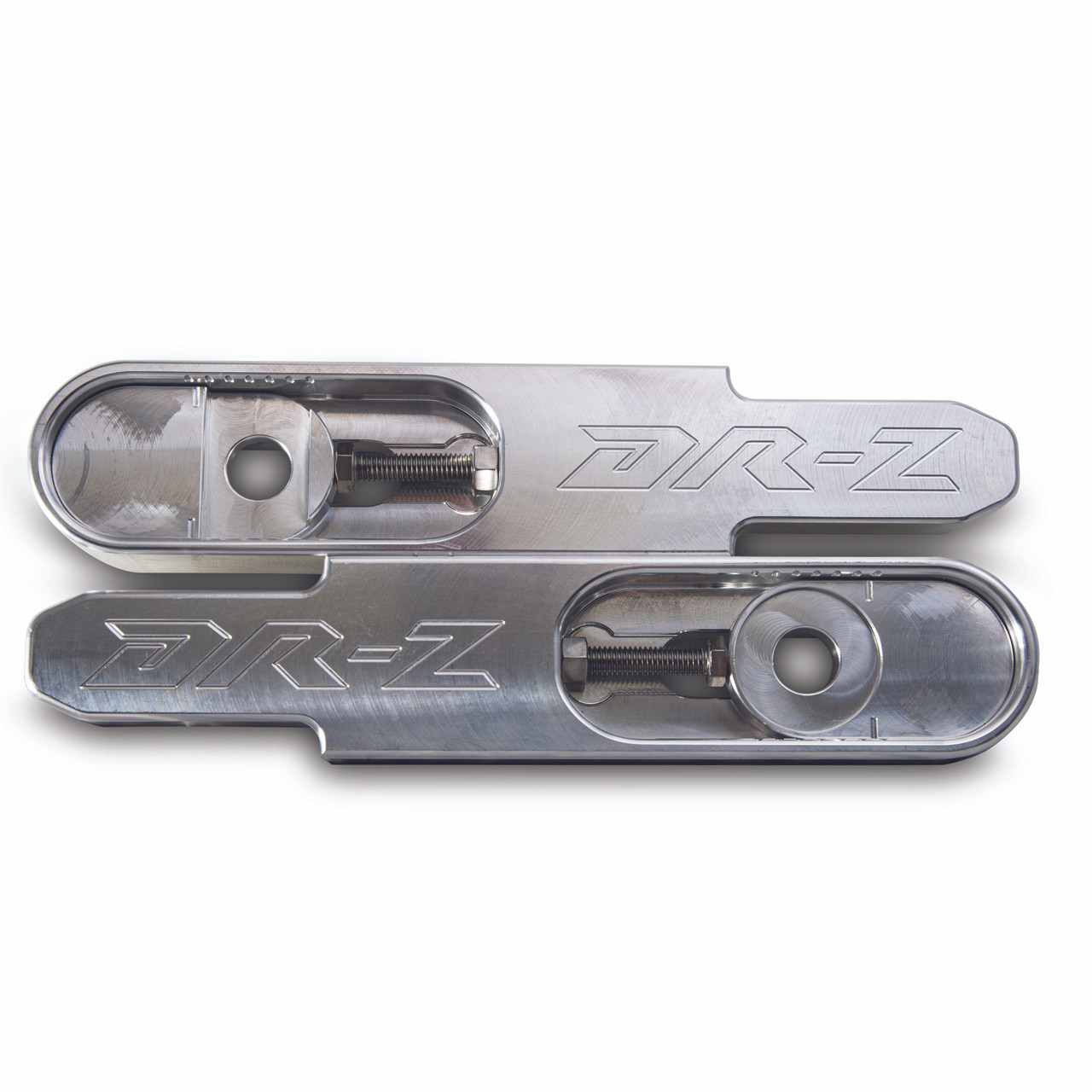 DR-Z400 Swingarm Extensions - Raw Finish - Engraved